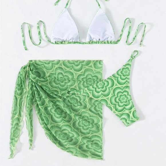 Green shein bikini - Picture 5 of 6